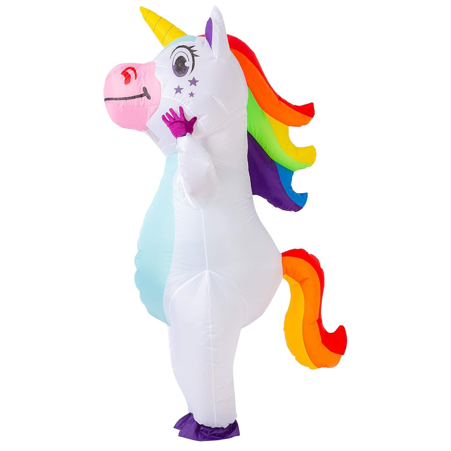 Cocktail Shaker Set - Aufblasbares Einhorn-Kostüm für Erwachsene, Halloween-Aufblaskostüm, Cosplay-Outfit